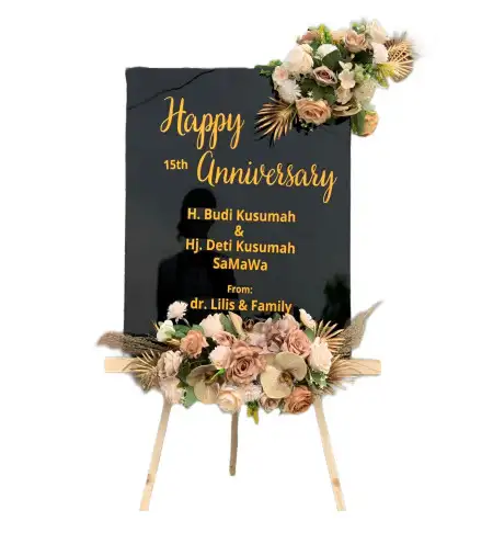 Papan Bunga Akrilik Pulolor